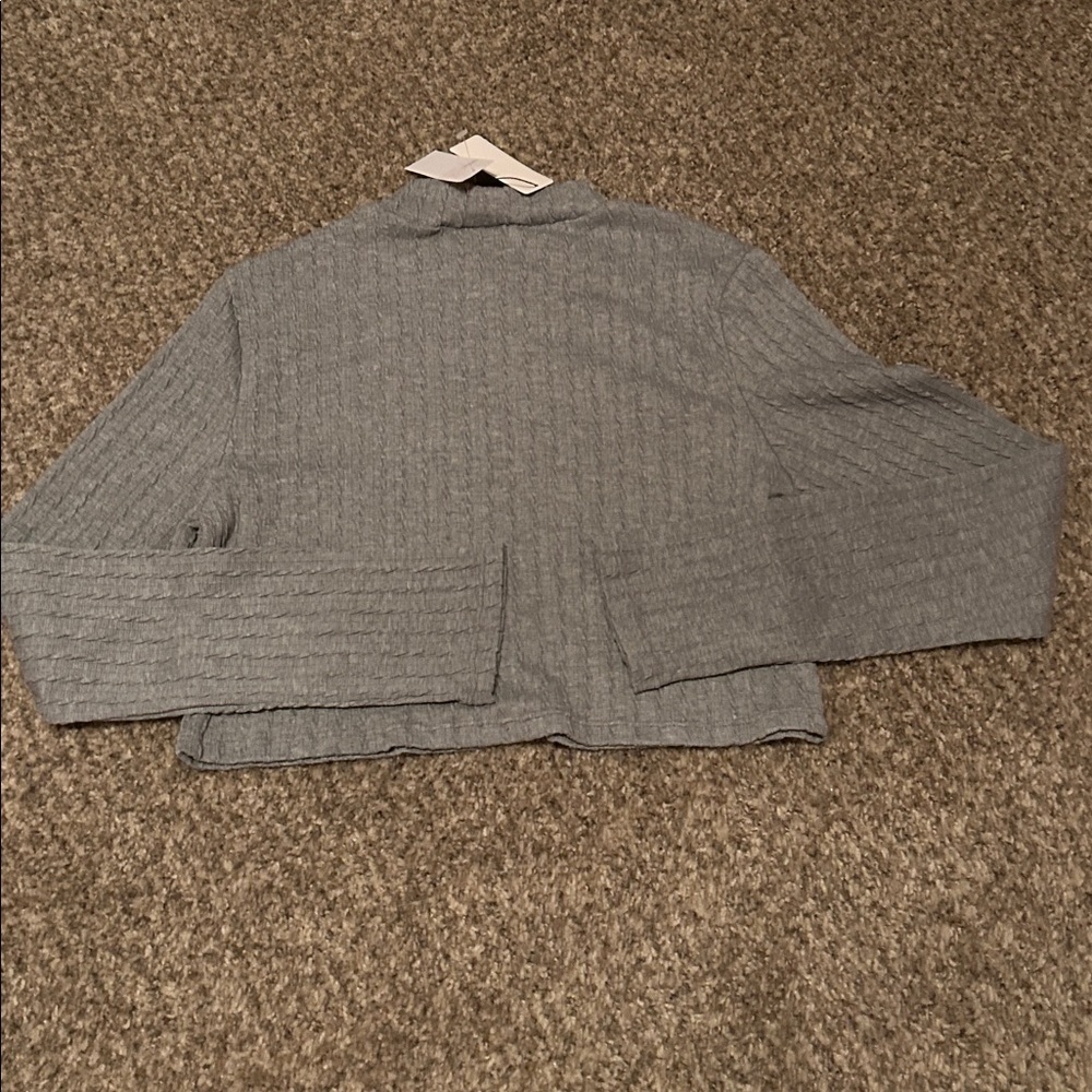 Counterparts Heather Gray Ribbed Sweater and pants set - Picture 3 of 8